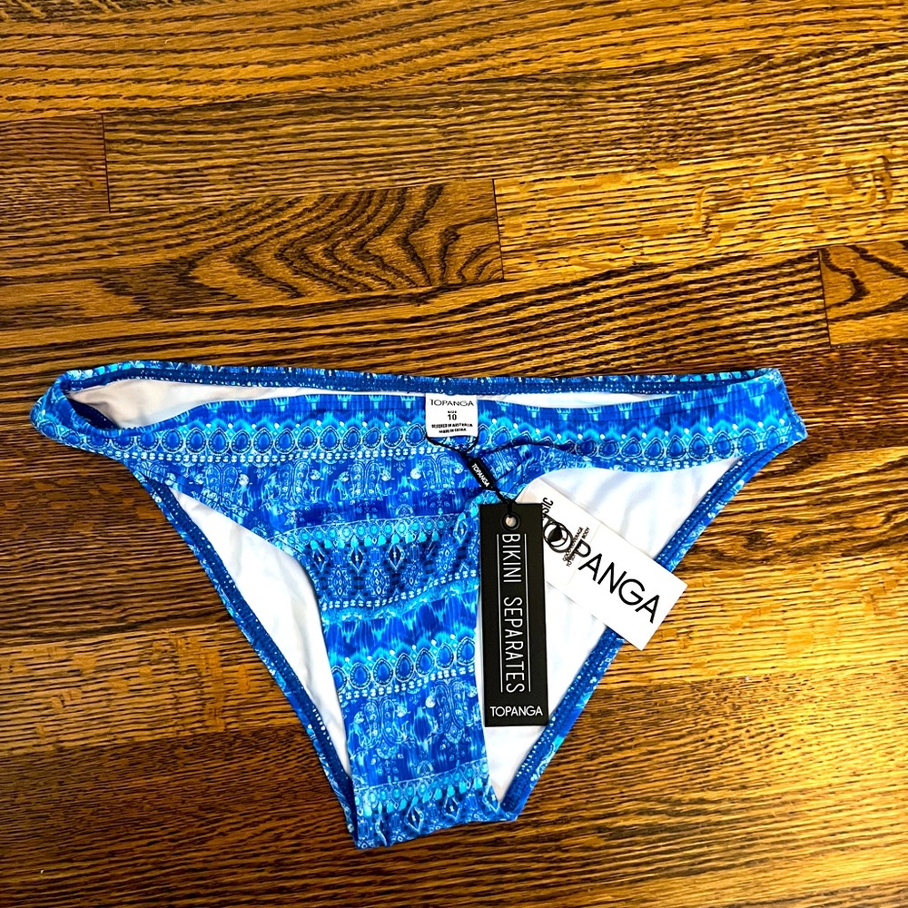 Topanga bikini bottom, Australian sizing